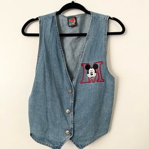 Vintage Disney Denim Vest